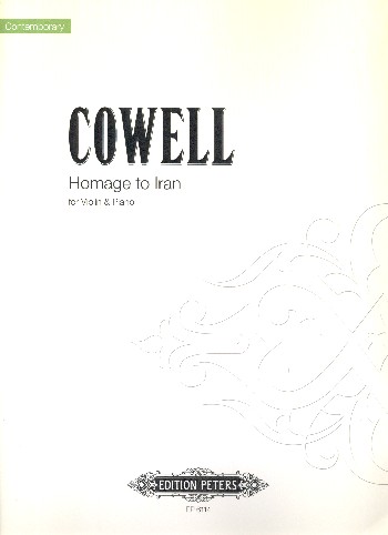 Homage to Iran  for violin and piano  