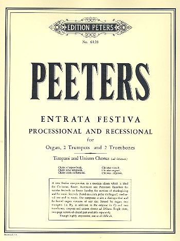 Flor Peeters - Entrata festiva