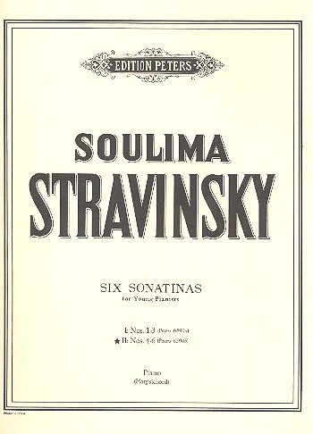 6 Sonatas for young Pianists vol.2 (nos.4-6)&nbsp;&nbsp;for piano&nbsp;&nbsp;