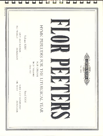 213 Choralvorspiele für das Kirchenjahr op.100 Band 24&nbsp;&nbsp;for organ&nbsp;&nbsp;VOLK und VATERLAND