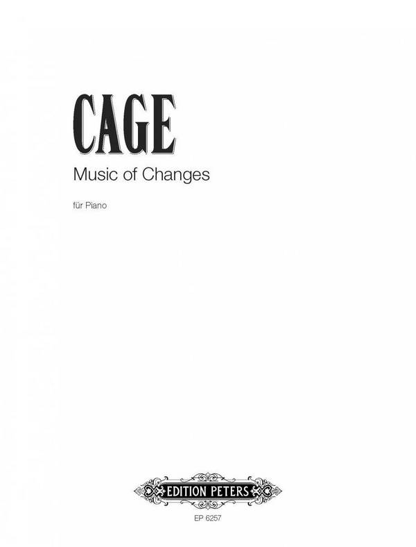 Music of changes Vol.2  for piano (1951)  