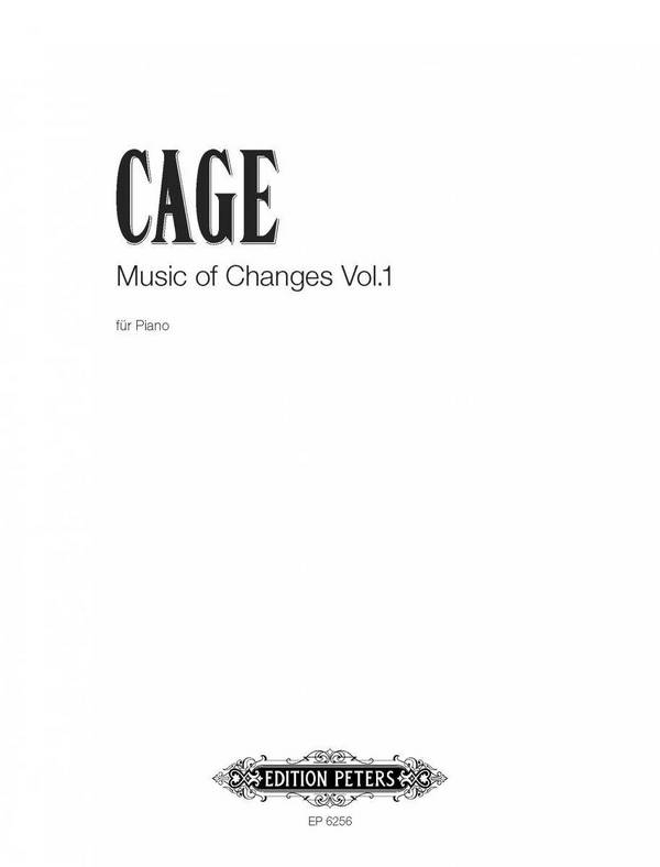 Music of Changes vol.1  for piano  