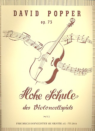 Hohe Schule des Violoncellspiels op.73 Band 3    