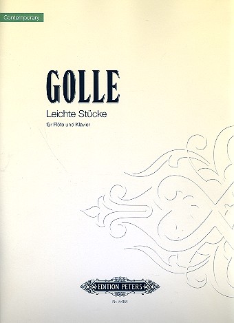 4 leichte Stücke  für Flöte und Klavier  