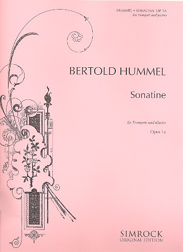 Sonatine op.1a&nbsp;&nbsp;für Trompete und Klavier&nbsp;&nbsp;