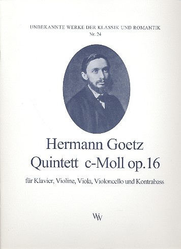 Quintett op.16&nbsp;&nbsp;für Klavier, Violine, Viola, Violoncello und Kontrabass&nbsp;&nbsp;Stimmen