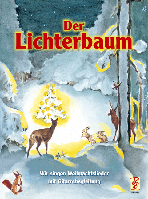 Der Lichterbaum  für Gesang und Gitarre  Partitur
