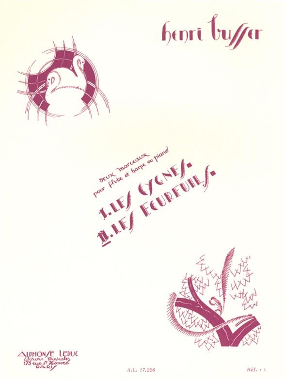 Les écureuils  pour flûte et harpe  