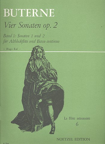 4 Sonaten op.2 Band 1 (Nr.1-2)  für Altblockflöte und Bc  