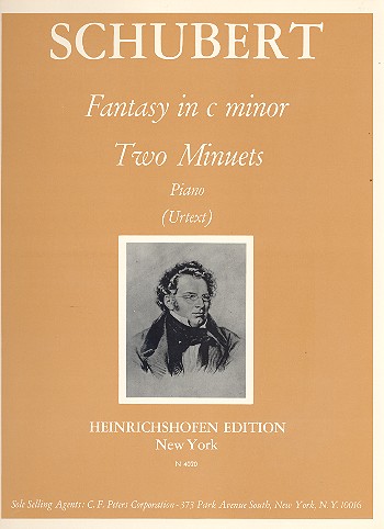 Fantasie c-Moll und 2 Menuette&nbsp;&nbsp;für Klavier&nbsp;&nbsp;