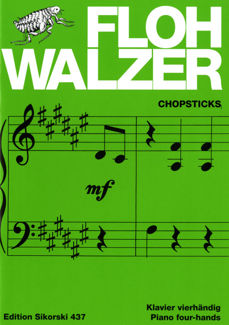 Flohwalzer&nbsp;&nbsp;für Klavier zu 4 Händen&nbsp;&nbsp;