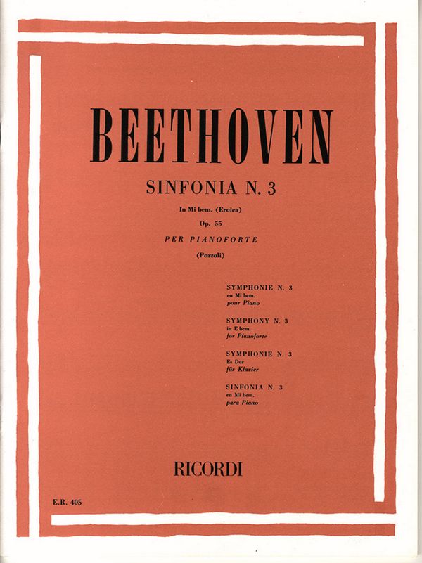 Sinfonia no.3 mi bemolle maggiore&nbsp;&nbsp;op.55 per pianoforte&nbsp;&nbsp;