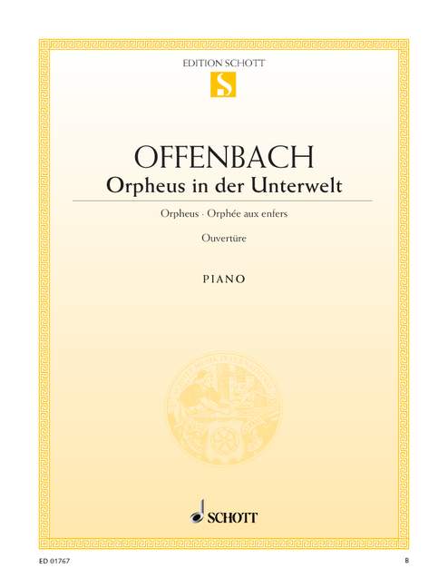 Orpheus in der Unterwelt&nbsp;&nbsp;für Klavier&nbsp;&nbsp;