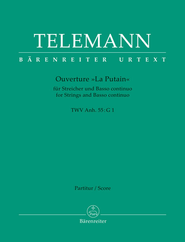 Ouvertüre für Streicher und Bc&nbsp;&nbsp;Partitur&nbsp;&nbsp;