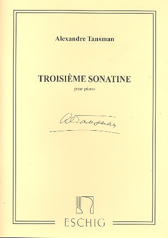 Sonatine no.3&nbsp;&nbsp;pour piano&nbsp;&nbsp;