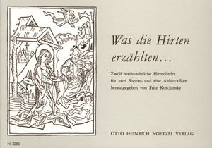 Was die Hirten erzählten&nbsp;&nbsp;für 3 Blockflöten (SSA)&nbsp;&nbsp;