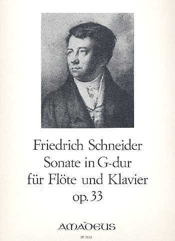 Sonate G-Dur op.33  für Flöte und Klavier  