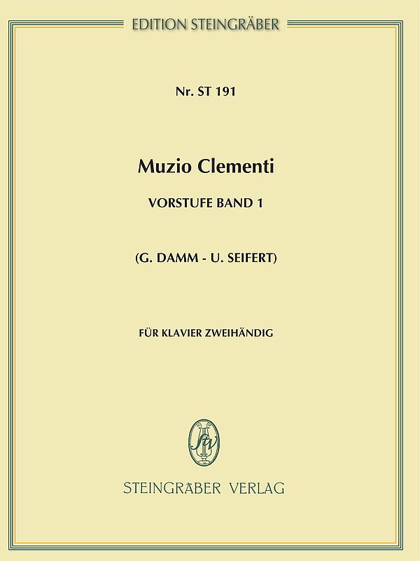 Vorstufe Band 1  für Klavier  