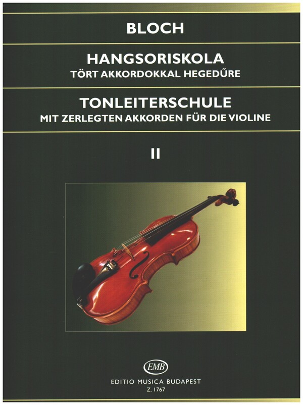 Tonleiterschule op.5 Band 2  für Violine  Tonleitern durch 3 und 4 Oktaven
