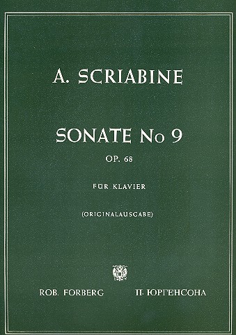 Sonate Nr.9 op.68  für Klavier  