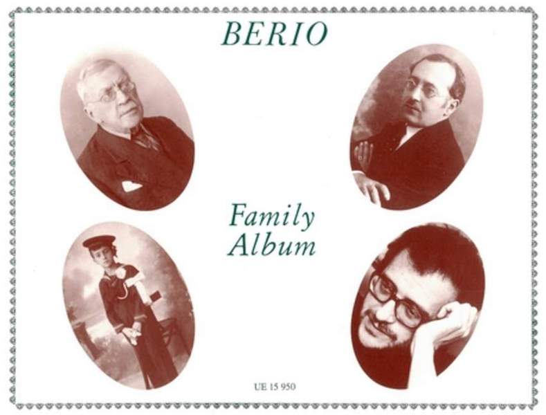 Berio Familiy Album&nbsp;&nbsp;für Klavier zu 2 und 4 Händen&nbsp;&nbsp;