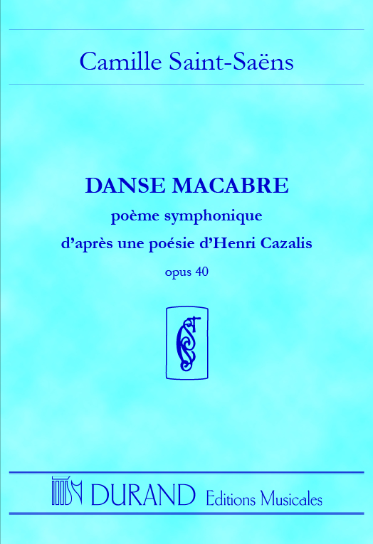 Danse macabre op.40 poeme&nbsp;&nbsp;symphonique&nbsp;&nbsp;partition miniature