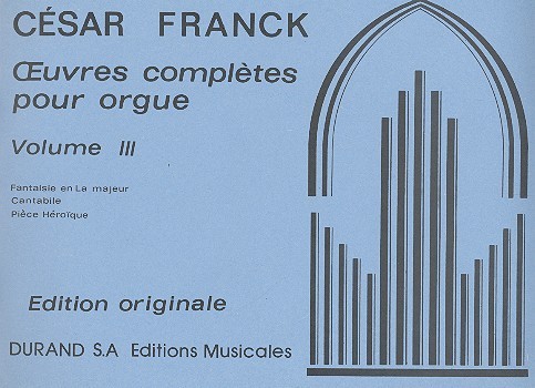 3 pièces  pour orgue  
