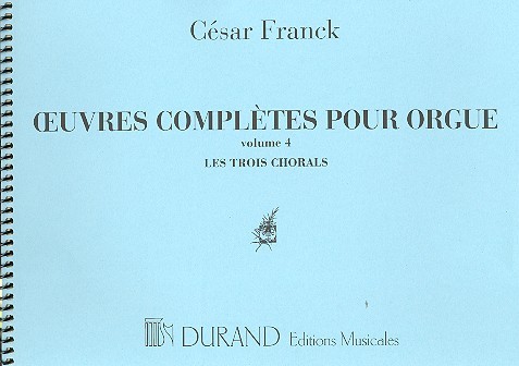 3 Chorals  pour orgue  
