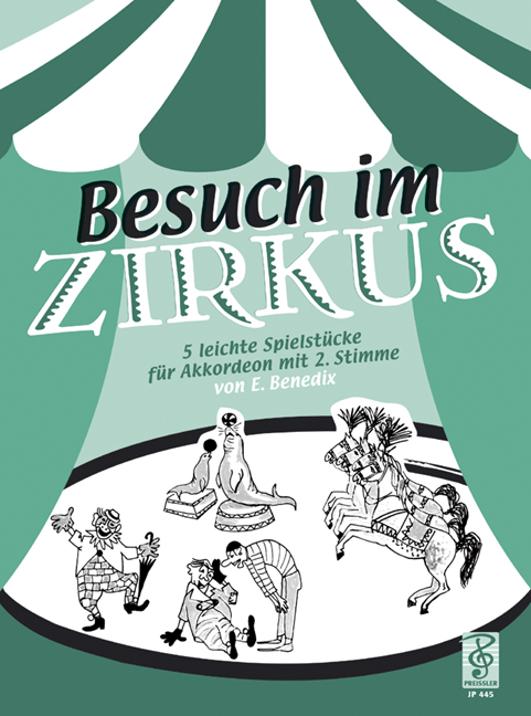 Besuch im Zirkus  für Akkordeon  