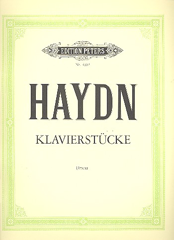 Klavierwerke Band 6&nbsp;&nbsp;Klavierstücke Hob.XVII:1-6&nbsp;&nbsp;