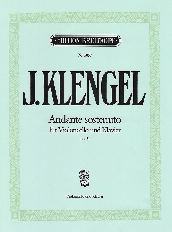 Andante Sostenuto op.51  für Violoncello und Klavier  