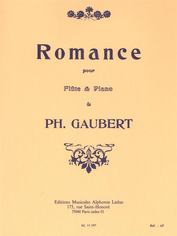 Romance  pour flûte et piano  