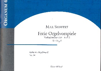 Freie Orgelvorspiele: Vorbachischer Zeit - Heft 2  für Orgel  