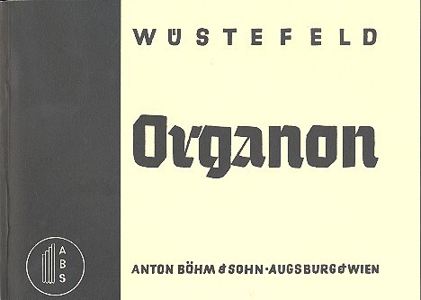Organon &nbsp;&nbsp;für Orgel&nbsp;&nbsp;