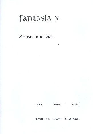 FANTASIA NO.10 QUE CONTRAHAZA LA HARPA  EN LA MANERA DE LUDOVICO GITARRE  