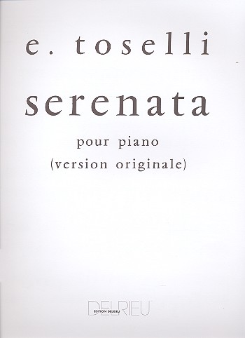 Serenade op.6 pour piano  version originale  