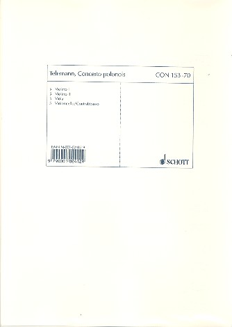 Concerto polonois G-Dur&nbsp;&nbsp;für Streicher&nbsp;&nbsp;Stimmensatz (5-5-3-5)