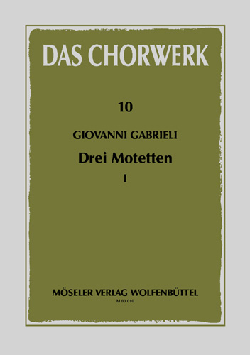 Motetten Band 1&nbsp;&nbsp;für gem Chor a cappella&nbsp;&nbsp;Partitur