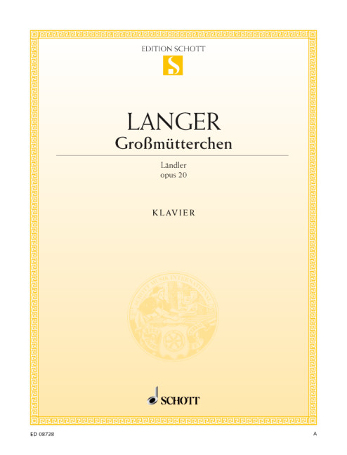 Grossmütterchen op. 20&nbsp;&nbsp;für Klavier&nbsp;&nbsp;