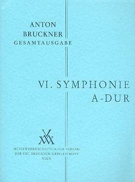 Sinfonie A-Dur Nr.6  für Orchester  Studienpartitur