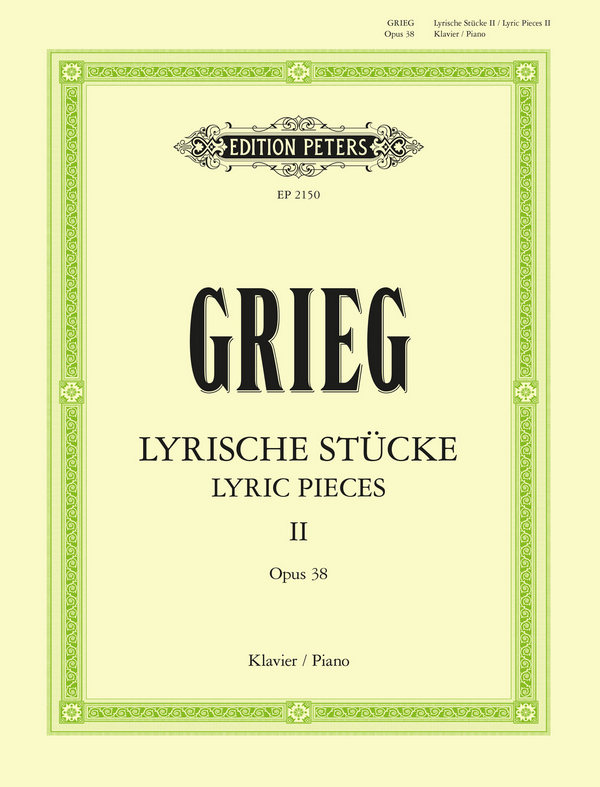 Lyrische Stücke op.38 Band 2&nbsp;&nbsp;für klavier&nbsp;&nbsp;