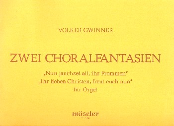 2 Choralfantasien  für Orgel  