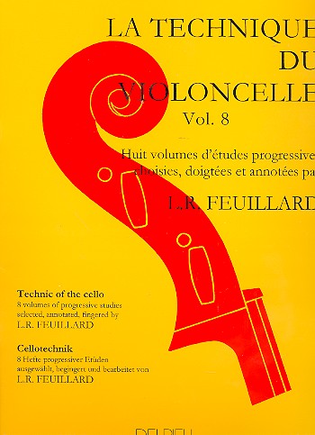 La technique du violoncelle vol.8    