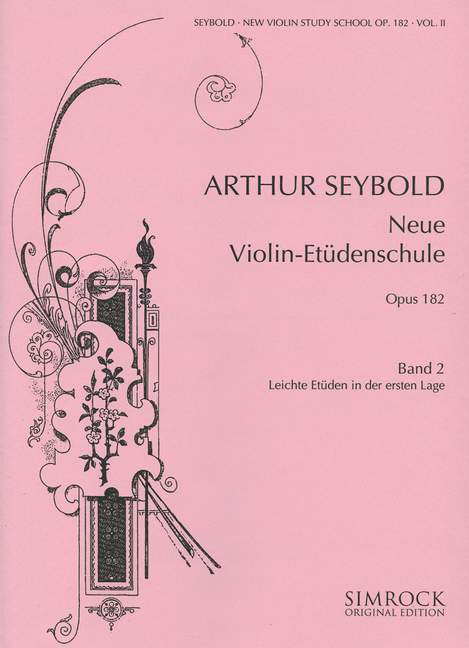 Neue Violin-Etüden-Schule op.182 Bd. 2 -  leichte Etüden in der 1. Lag&nbsp;&nbsp;für Violine&nbsp;&nbsp;