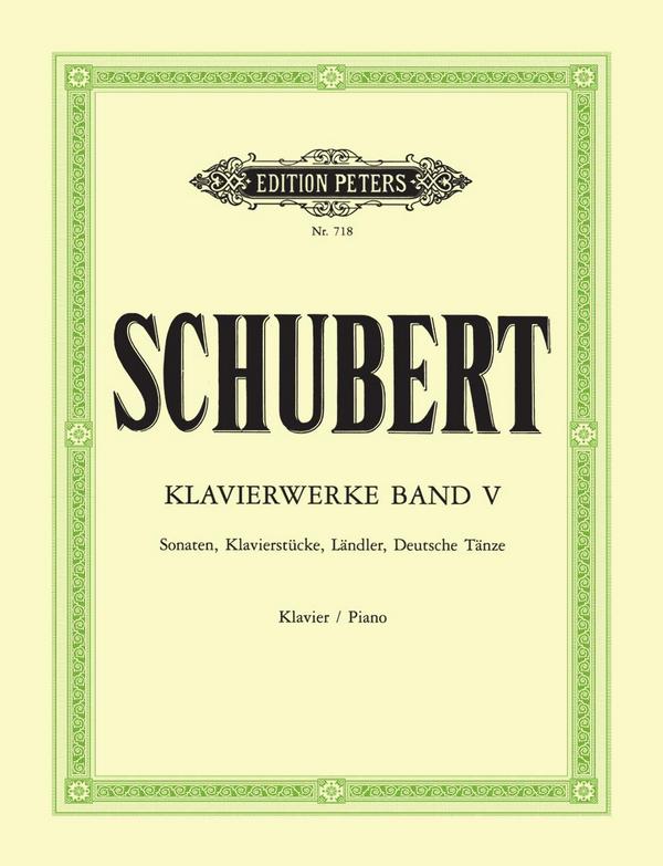 Klavierwerke Band 5&nbsp;&nbsp;für Klavier&nbsp;&nbsp;