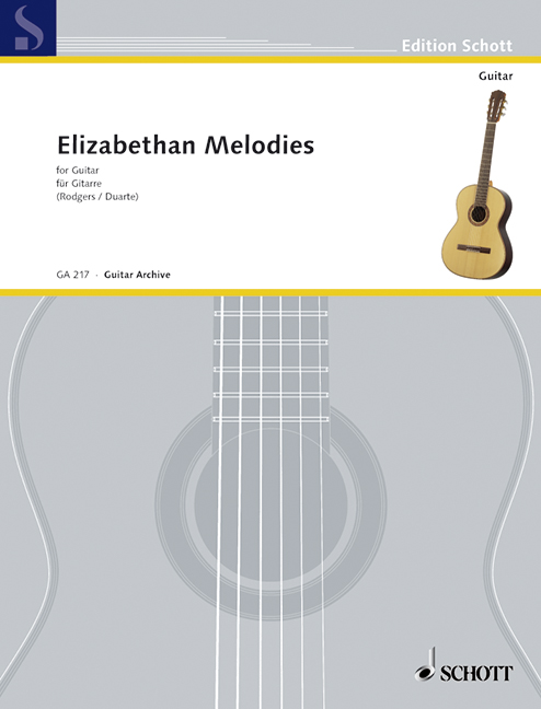 Elizabethan melodies&nbsp;&nbsp;für Gitarre&nbsp;&nbsp;