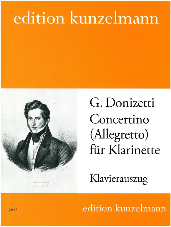 Concertino (Allegretto) B-Dur  für Klarinette und Orchester  für Klarinette und Klavier