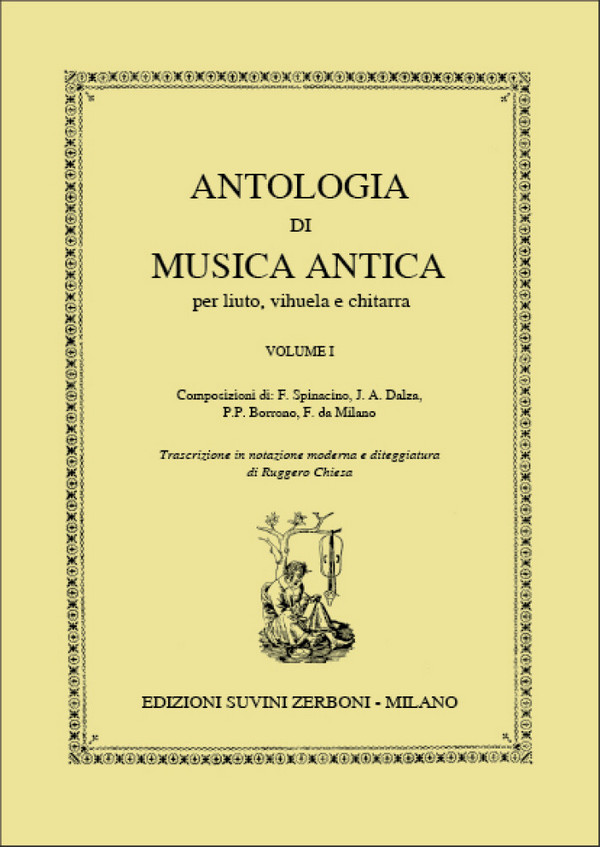 Antologia di Musica antica vol.1  per chitarra  