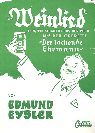 Fein fein schnmeckt uns der Wein:&nbsp;&nbsp;Einzelausgabe Gesang und Klavier&nbsp;&nbsp;