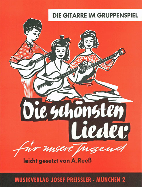 Die schönsten Lieder für unsere  Jugend für Gitarrenensemble  Partitur